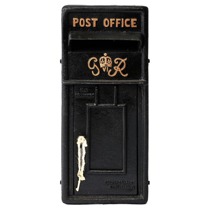 Boxley Cast Iron Letter Box, Large, Black
