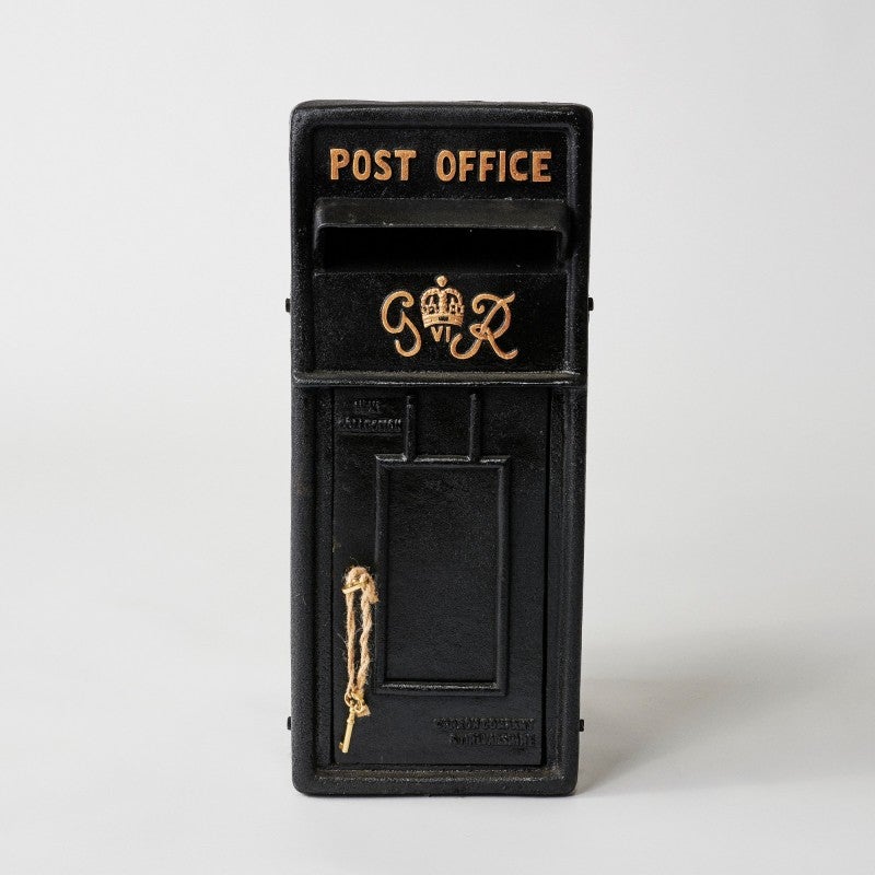 Boxley Cast Iron Letter Box, Large, Black