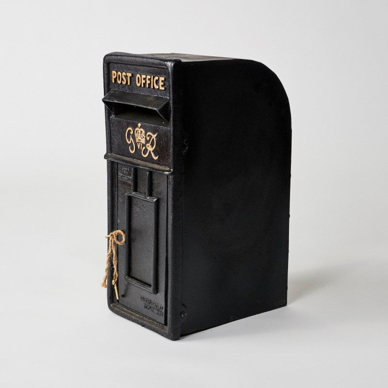 Boxley Cast Iron Letter Box, Large, Black