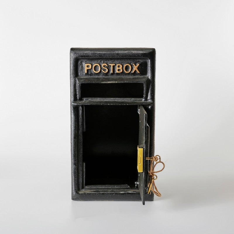 Boxley Cast Iron Letter Box, Small, Black