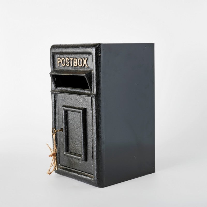 Boxley Cast Iron Letter Box, Small, Black