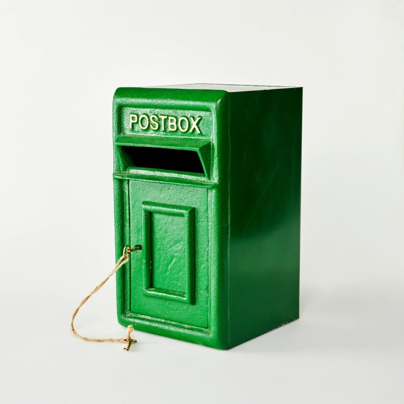 Boxley Cast Iron Letter Box, Small, Green