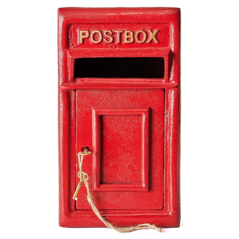 Boxley Cast Iron Letter Box, Small, Red