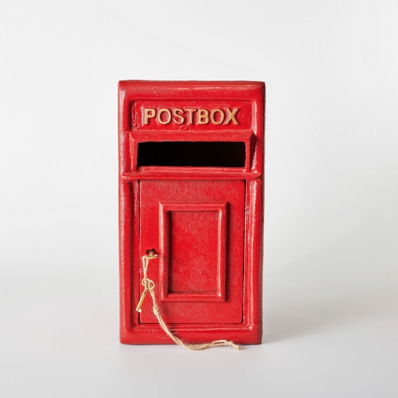 Boxley Cast Iron Letter Box, Small, Red