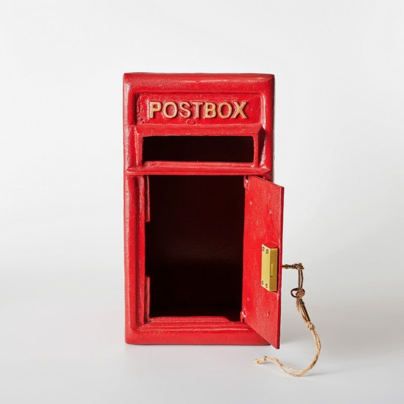 Boxley Cast Iron Letter Box, Small, Red