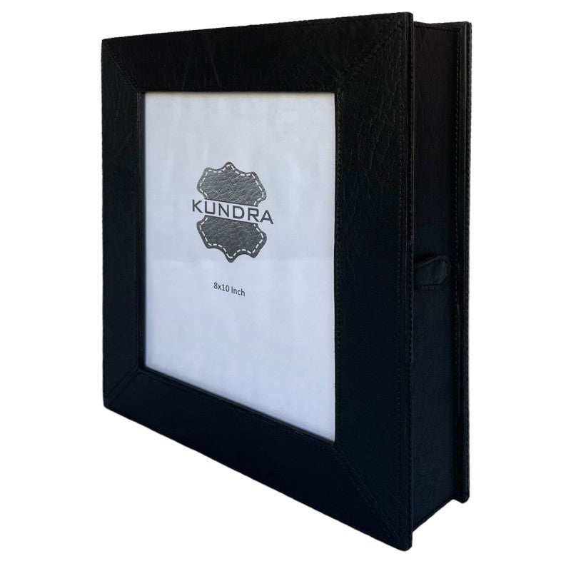 Boxli Leather Key Holder Box, Large, Black
