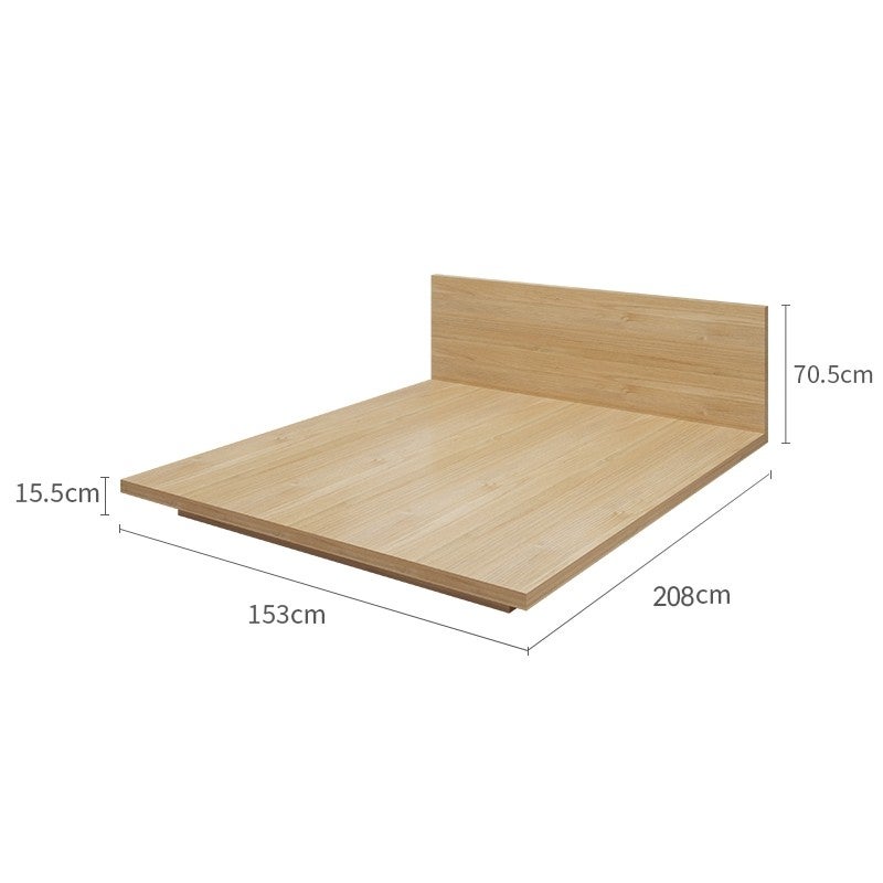 Fuji Wooden Bed, Queen