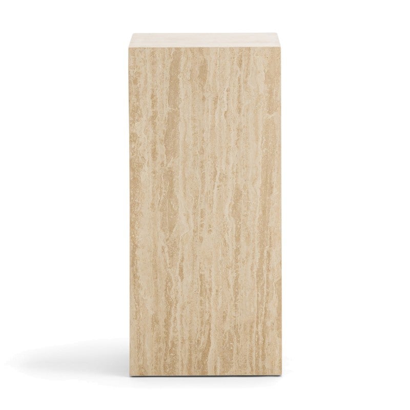 Cubie Rocks Cubie Travertine Plinth, Medium