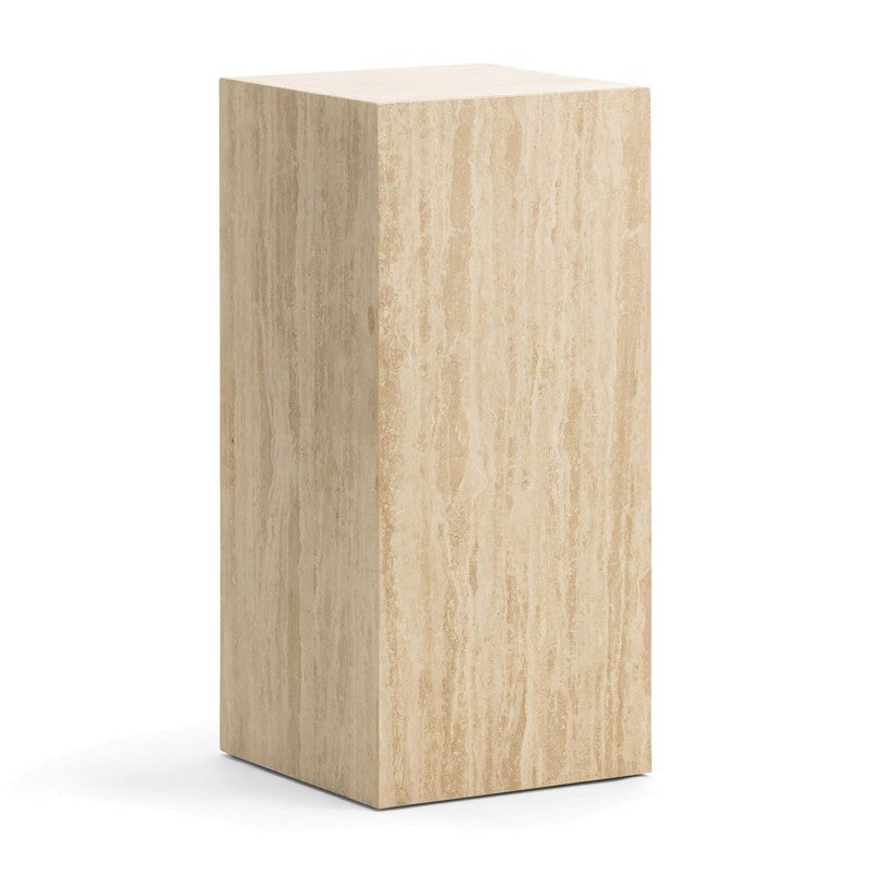 Cubie Rocks Cubie Travertine Plinth, Medium
