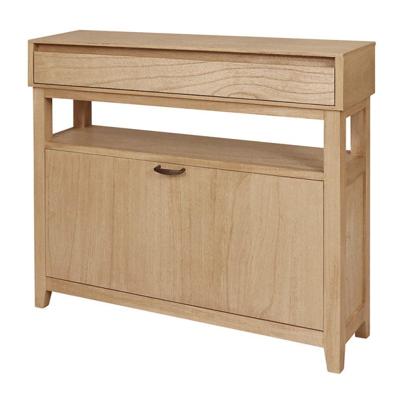 Clark Timber Shoe Rack, 90cm, Oak