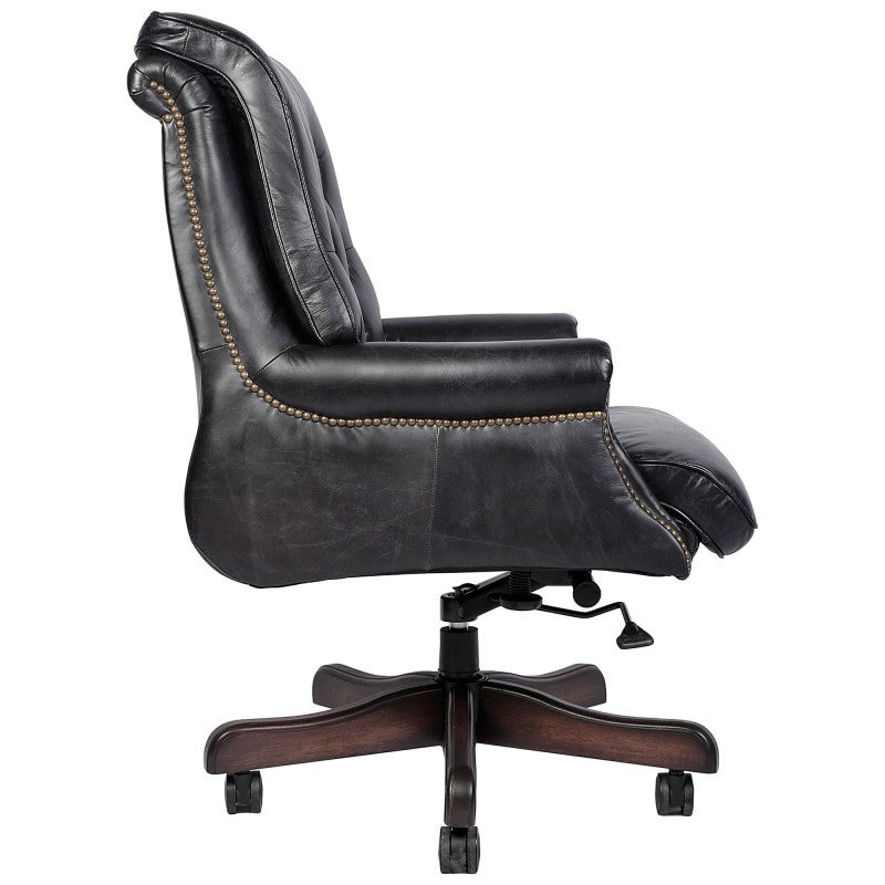 Leather bankers chair Clearance