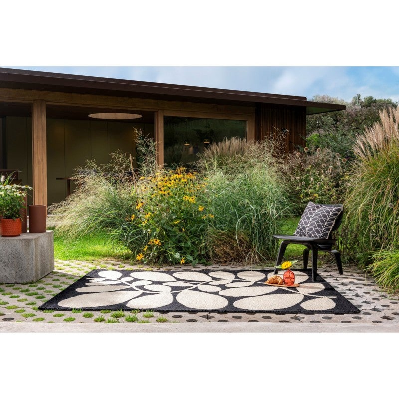 Orla Kiely Sycamore Hand Tufted Indoor / Outdoor Designer Modern Rug ...