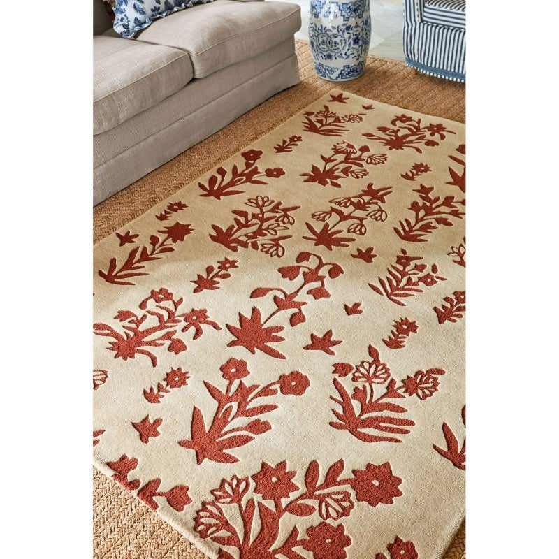 Sanderson Woodland Glade Hand Tufted Designer Wool Rug, 350x250cm ...