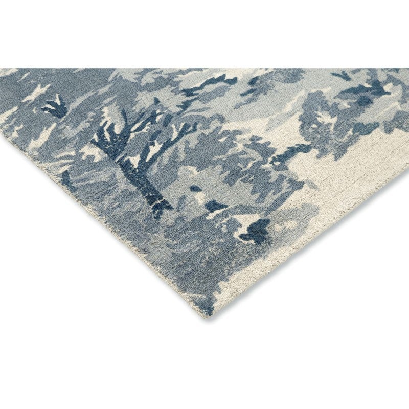 Ted Baker Landscape Toile Hand Loomed Designer Cotton Rug, 350x250cm ...