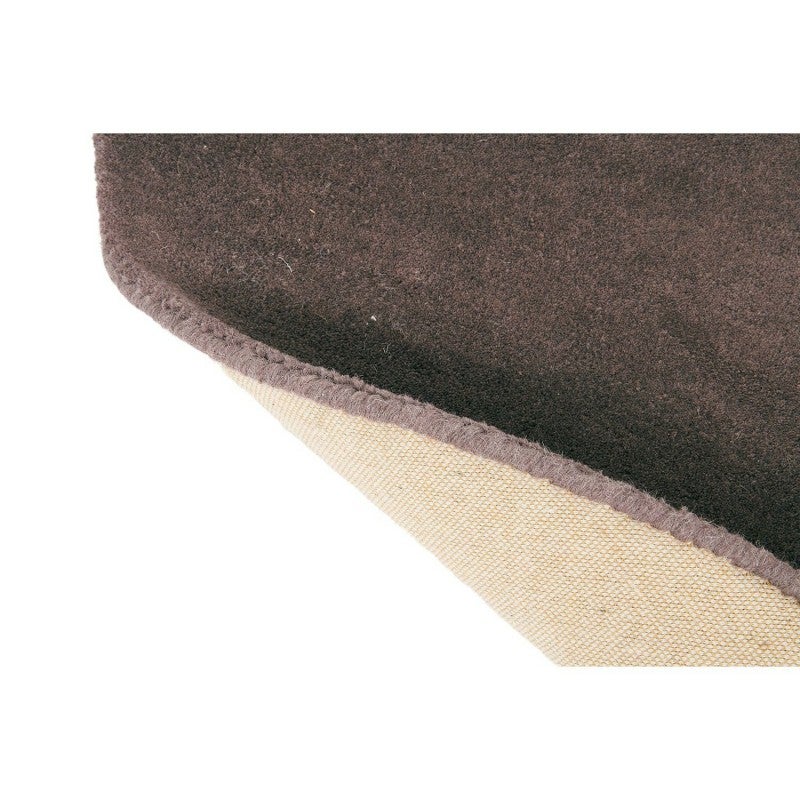 Ted Baker Tranquility Hand Tufted Designer Round Wool Rug, 200cm, Aubergine