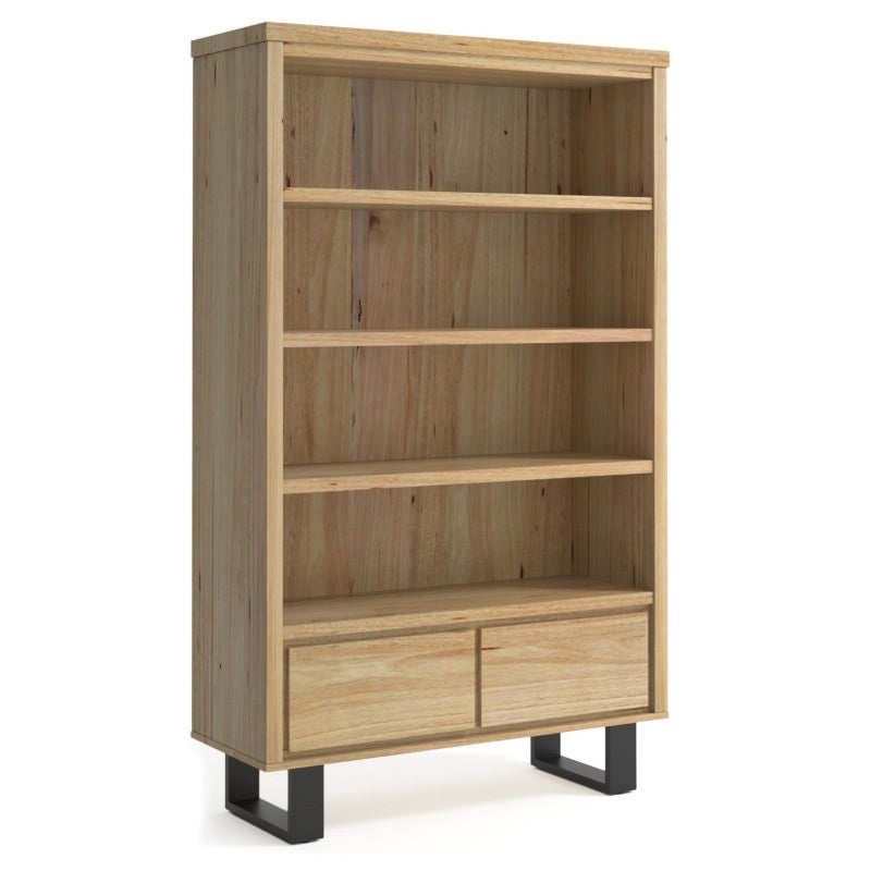 Visterna Messmate Timber & Steel Bookcase