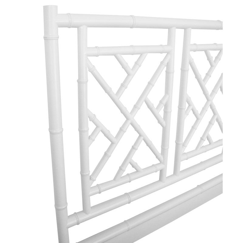 Wichita White Cedar Timber Bed Headboard, Super King, White