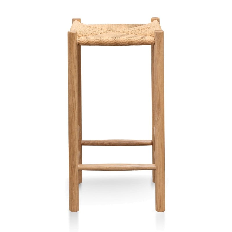 Boyal Oak Timber Counter Stool, Natural