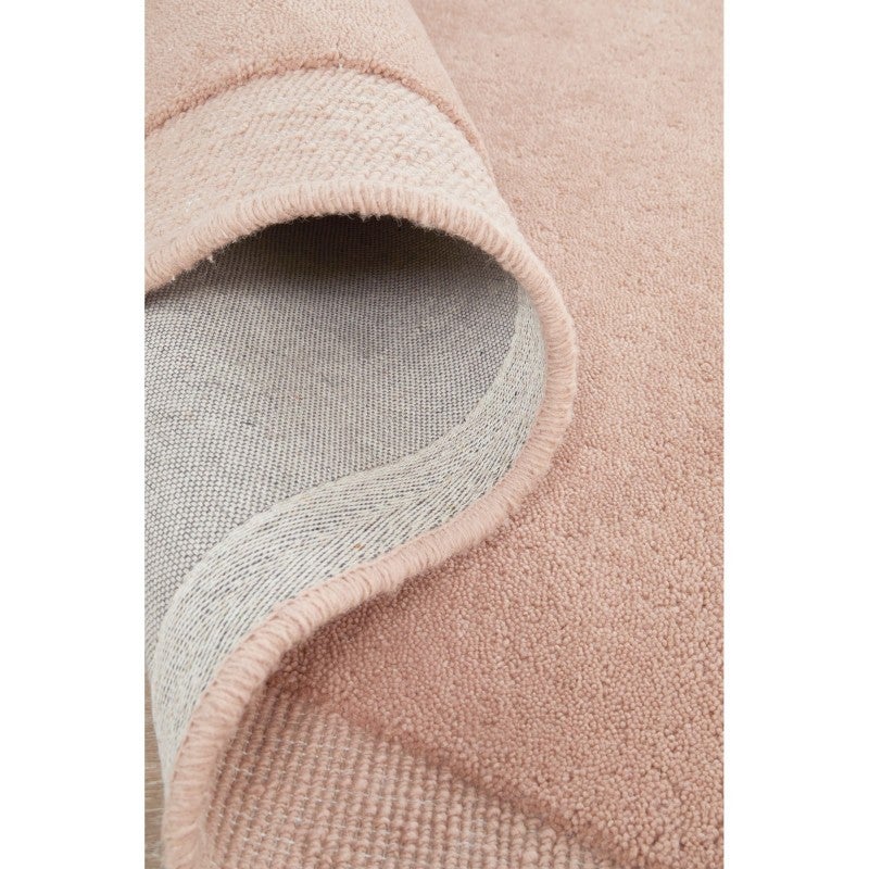 Cleo Rug Cleo Modern Wool Rug, 115x165cm, Blush