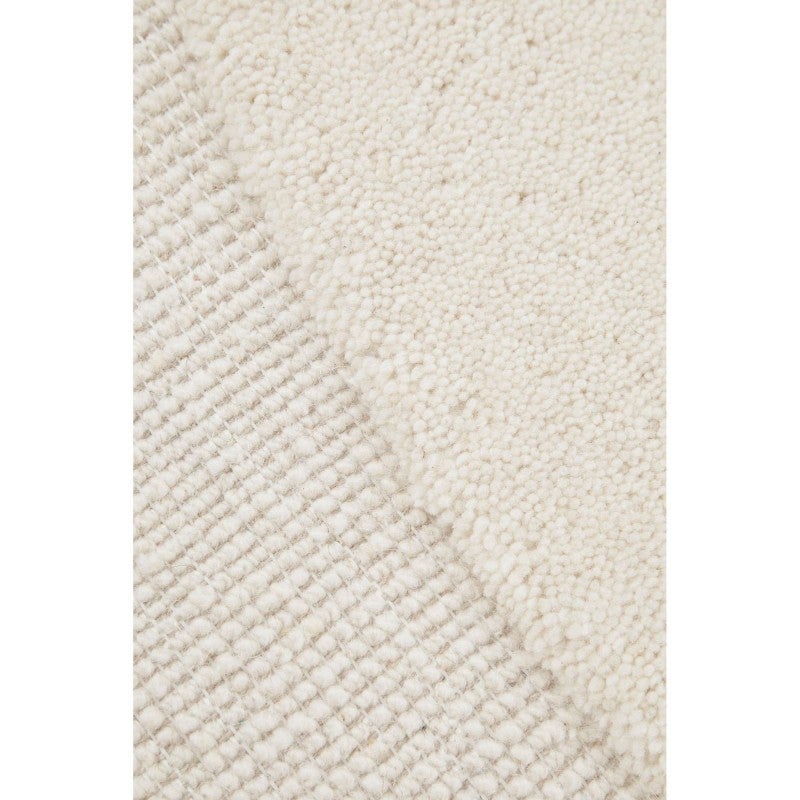 Cleo Rug Cleo Modern Wool Rug, 115x165cm, Milk