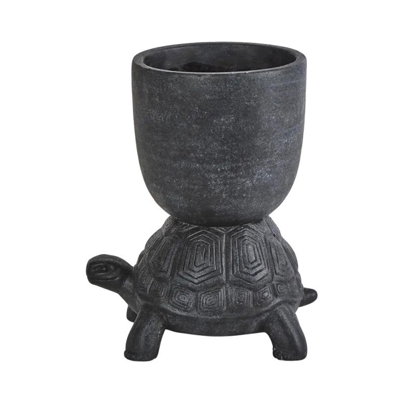 Terry Turtle Cement Planter