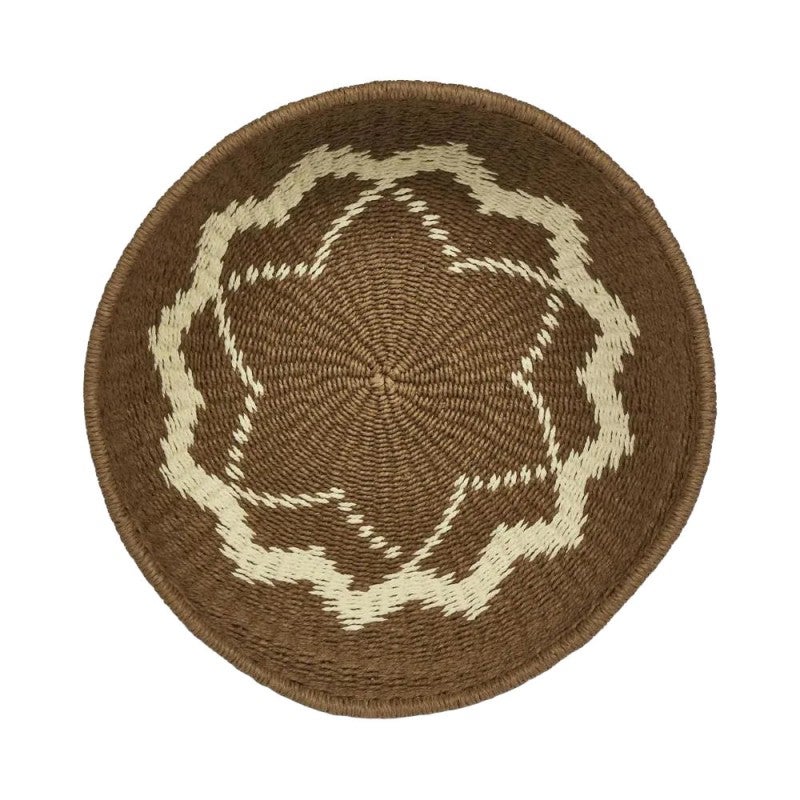 Ziva Rope Ziva Paper Rope Plate Wall Decor, Type A, 46cm