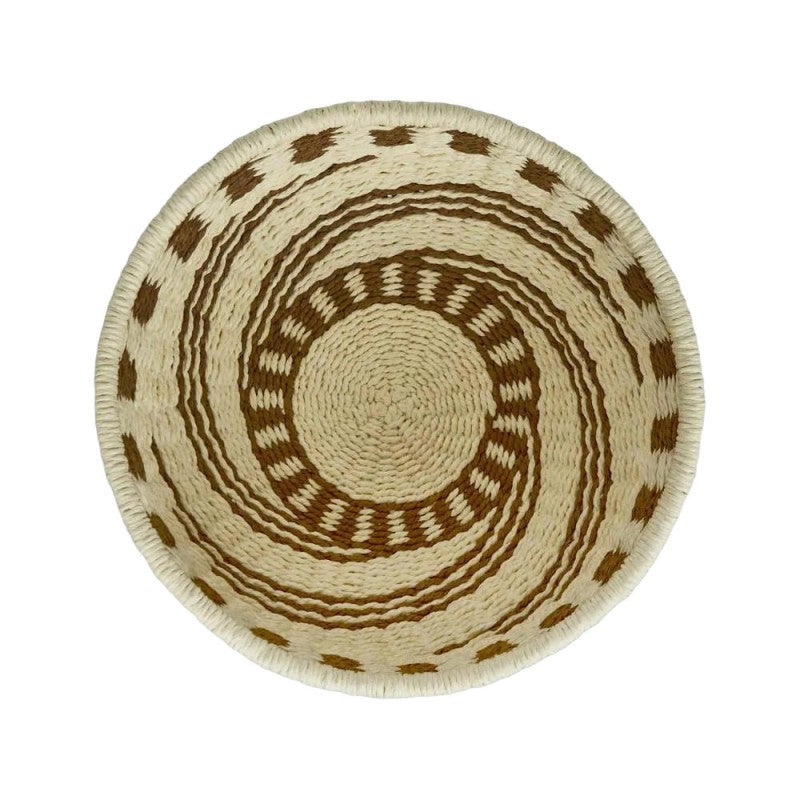 Ziva Rope Ziva Paper Rope Plate Wall Decor, Type D, 29cm