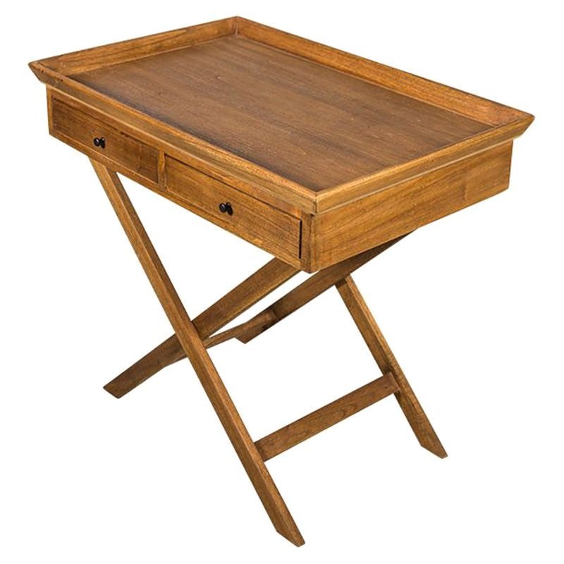 Lulu Wooden Foldable Tray Top Side Table