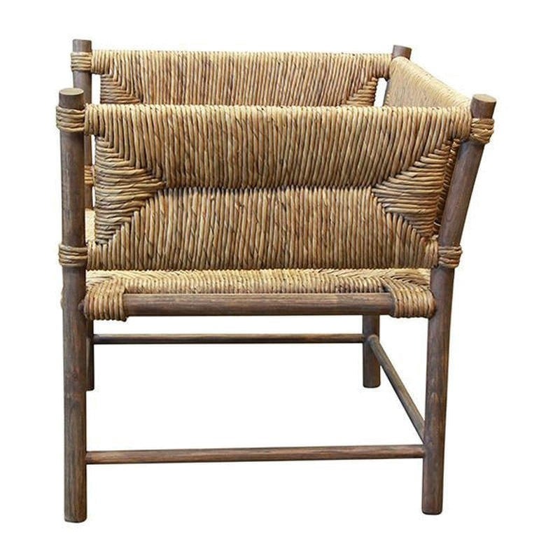 Java Timber & Seagrass Loveseat