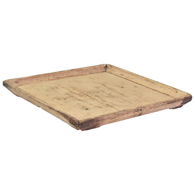 Naka Reclaimed Elm Timber Square Tray