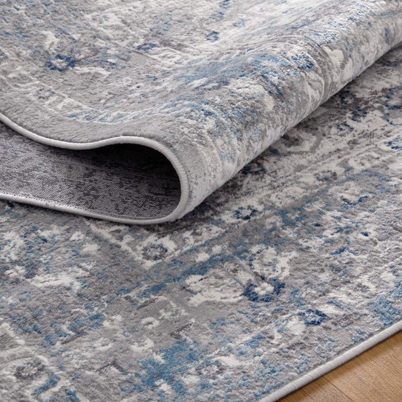 Expressions Rugs Expressions No.04 Transitional Rug, 80x50cm, Blue