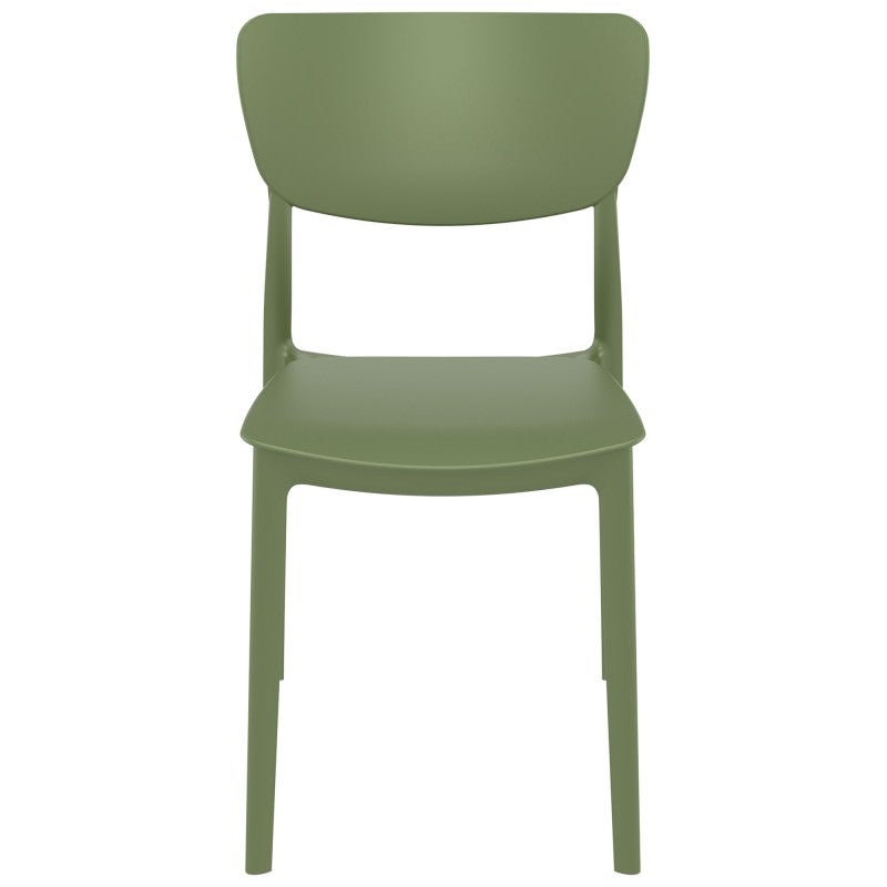 Siesta Monna Indoor / Outdoor Dining Chair, Olive Green