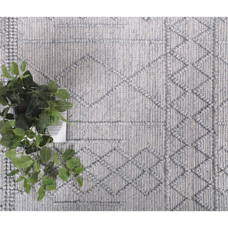 Himalaya Rugs Himalaya No.200 Handwoven Tribal Wool Rug, 330x240cm, Grey
