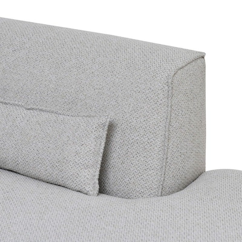 Rynik Fabric Modular Corner Sofa, 4 Seater with LHF Chaise, Sterling Sand