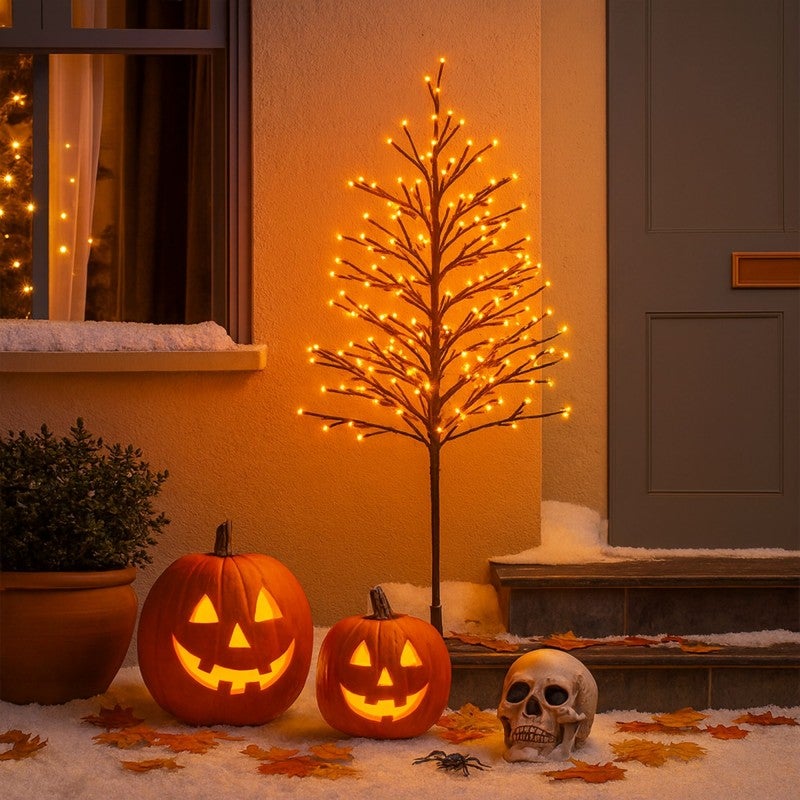 Isaac Led Isaac LED Light Up Colour Changing Twig Tree, 150cm