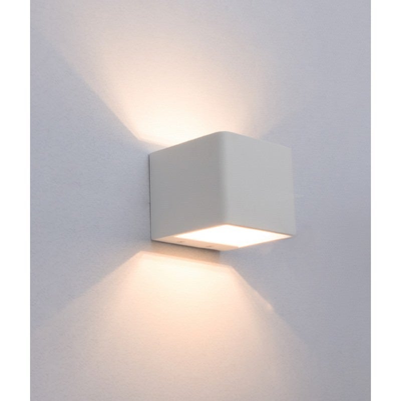 City London Up / Down LED Cube Wall Light