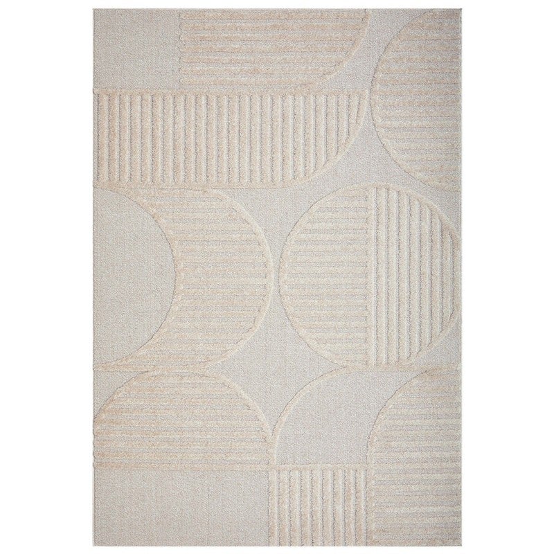 Modern Rug Lotus Rug Lotus Leo Modern Rug, 290x200cm, Beige