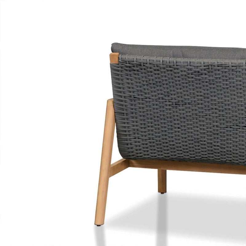 Timber Rope Seat Pietro 3 Piece Acacia Timber & Rope Outdoor Lounge Set