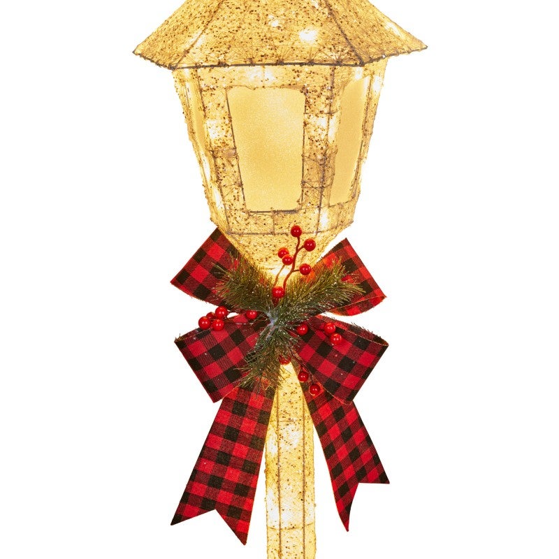 Osterland LED Light Up Outdoor Christmas Lamp Post, 150cm