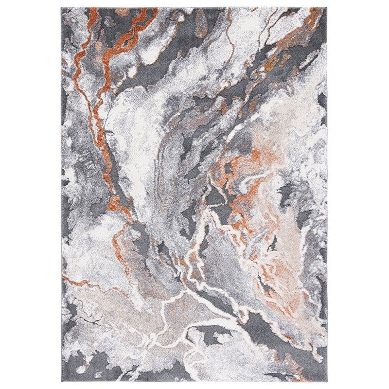 All Modern Rust Rug Mineral No.222 Modern Rug, 330x240cm, Rust