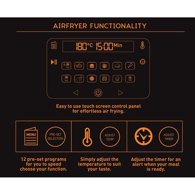 MasterPro Ultimate AllInOne Multi Cooker & Airfryer, 5L