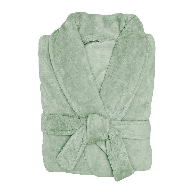 Bath Robe Small Bambury Microplush Bath Robe, Small / Medium, Sage
