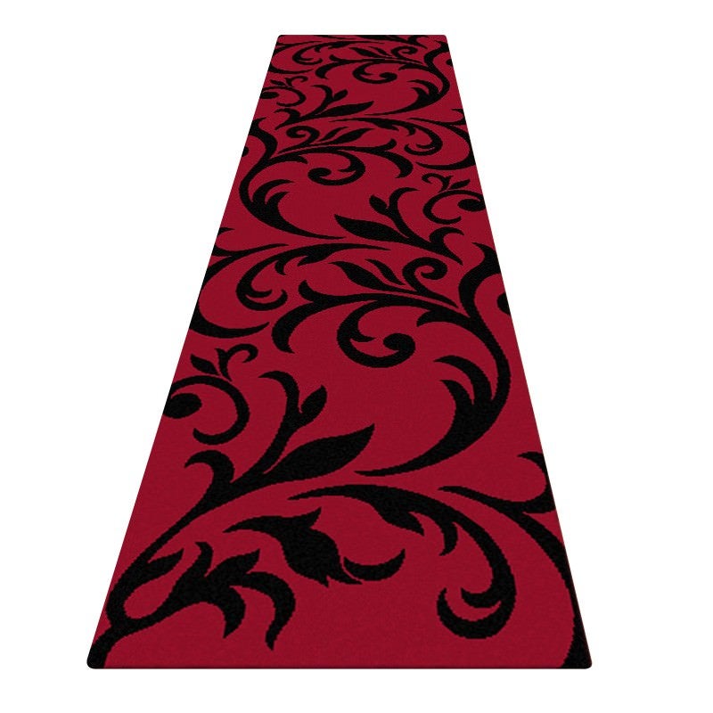 Modern Red Runner Rug Legacy Cheryl Modern Runner Rug, 80x300cm, Red