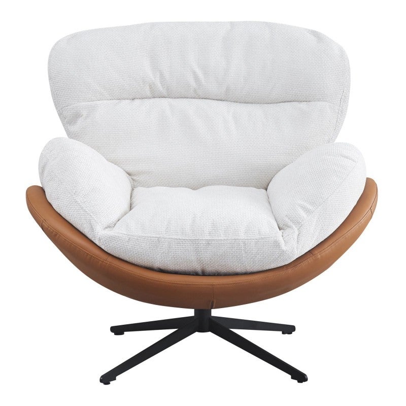 Roland MCM Swivel Accent Lounge Chair