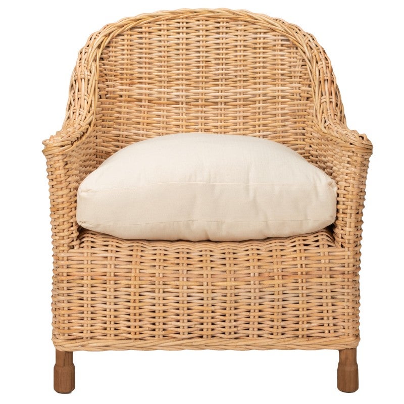 Sam Rattan Armchair, Natural