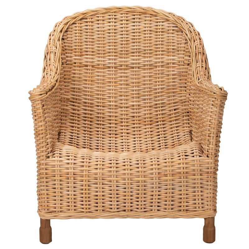 Sam W Rattan Sam Rattan Armchair, Natural