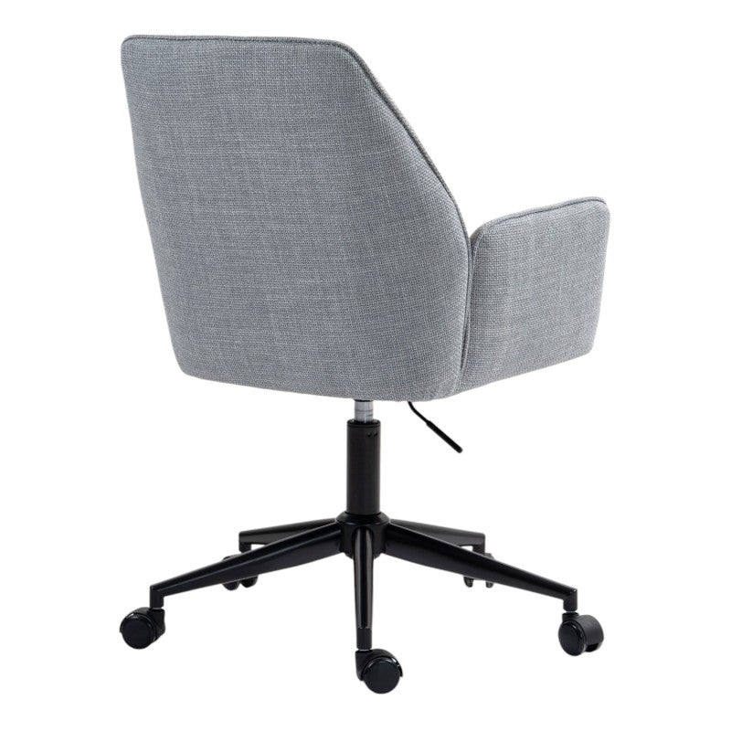 Spring Fabric Office Chair, Light Grey
