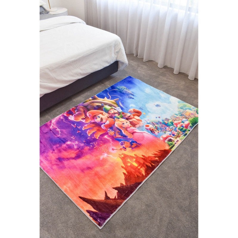 Super Mario Machine Washable Kids Rug, 160x225cm
