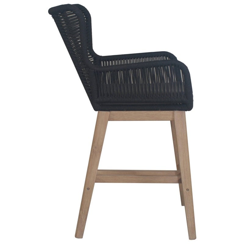 Walmer Eucalyptus Timber Outdoor Bar Chair