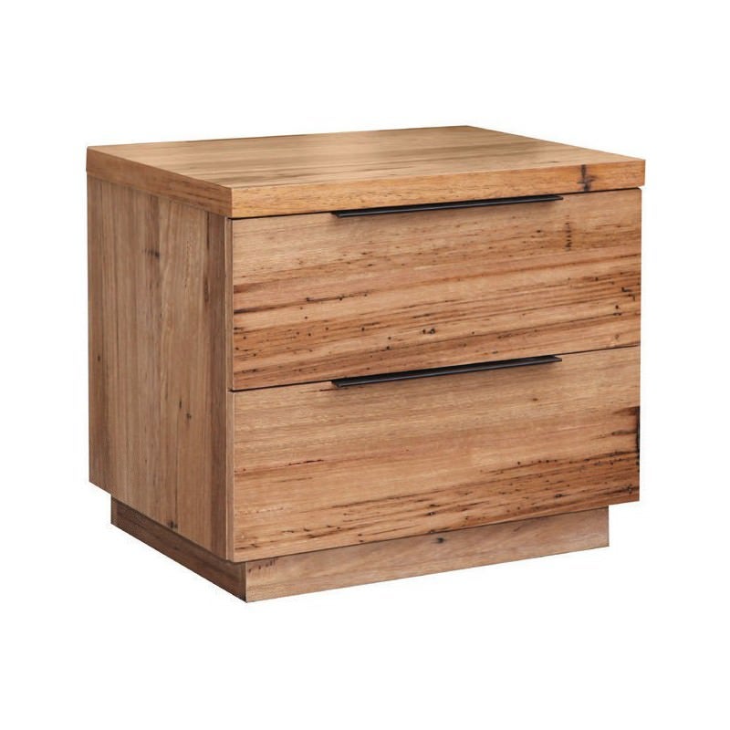 Nelson Wormy Chestnut Timber Bedside Table